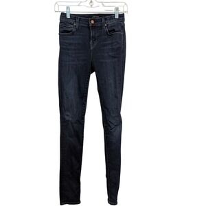 J Brand‎ Womens Fleeting Skinny Leg Jeans Size 24 Dark Wash Denim Pants